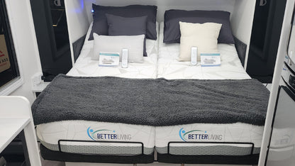 Pure Fusion Caravan Adjustable Bed